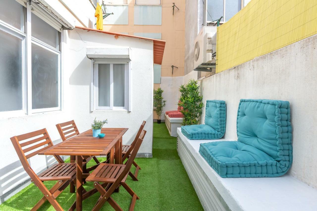 Sunny Apartment With Patio, By Timecooler Lisboa Exteriér fotografie